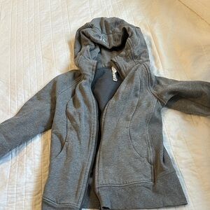 Lululemon Gray Full Zip Hoodie
